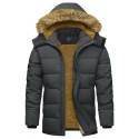 Men's Windproof Water Repellent Winter Parka Jacket