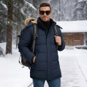 Men's Windproof Water Repellent Winter Parka Jacket