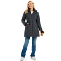 Women's Long Waterproof Puffer Jacket with Hood