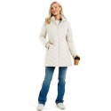 Women's Long Waterproof Puffer Jacket with Hood