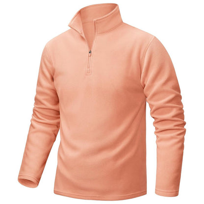 Men's Pullover Workout Fleece 1/4 Zip Uncw Vintage Sweatshirts