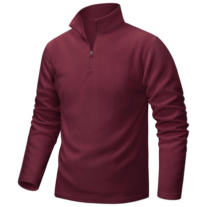Men's Pullover Workout Fleece 1/4 Zip Uncw Vintage Sweatshirts