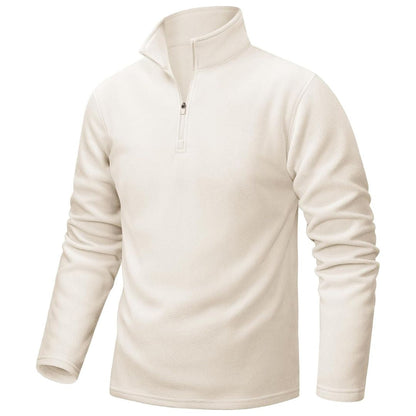 Men's Pullover Workout Fleece 1/4 Zip Uncw Vintage Sweatshirts