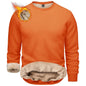 Men’s Sherpa Lined Sweatshirt Warm Heavyweight Fleece Pullover
