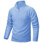 Men's Pullover Workout Fleece 1/4 Zip Uncw Vintage Sweatshirts