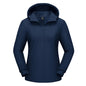 Women's Waterproof Softshell Hiking Hooded Jacket