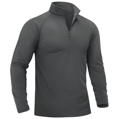 Men's 1/4 Zip Athletic Pullover Fleece Lined Sweatshirts