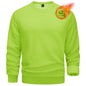 Men's Casual Crewneck Fleece Pullover Sweatshirts