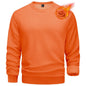 Men's Casual Crewneck Fleece Pullover Sweatshirts