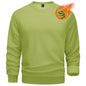 Men's Casual Crewneck Fleece Pullover Sweatshirts
