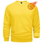 Men's Casual Crewneck Fleece Pullover Sweatshirts