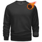 Men's Casual Crewneck Fleece Pullover Sweatshirts