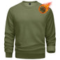 Men's Casual Crewneck Fleece Pullover Sweatshirts