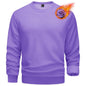 Men's Casual Crewneck Fleece Pullover Sweatshirts