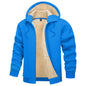 Men's Fleece Hoodie Jacket Windproof Winter Coats