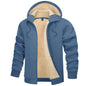 Men's Fleece Hoodie Jacket Windproof Winter Coats