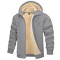 Men's Fleece Hoodie Jacket Windproof Winter Coats