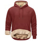 Men's Fleece Hoodie Thick Fleece Lined Sweatshirt