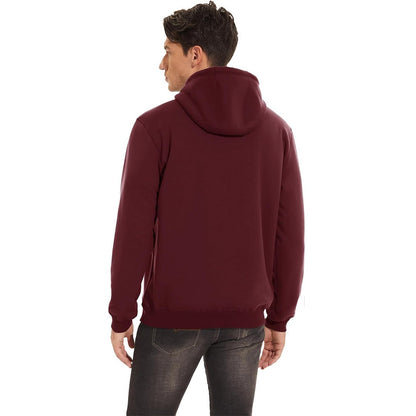 Men's Fleece Hoodie Thick Fleece Lined Sweatshirt