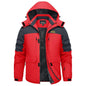 Men's Fleece Lined Waterproof Winter Ski Jacket