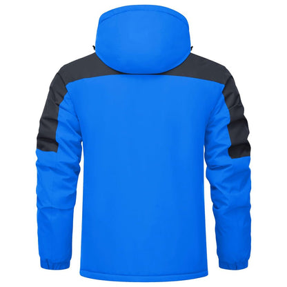 Men's Fleece Lined Waterproof Winter Ski Jacket