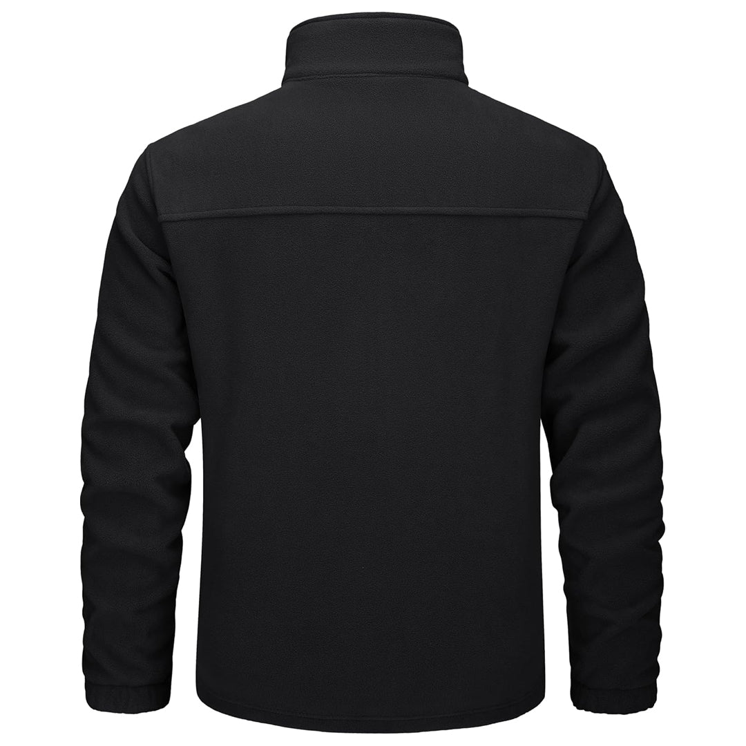 Men's Lightweight Polar Fleece Jacket for Hiking