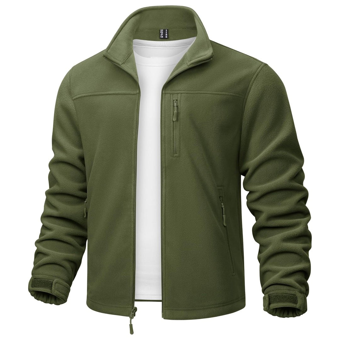 Men's Lightweight Polar Fleece Jacket for Hiking