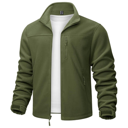 Men's Lightweight Polar Fleece Jacket for Hiking