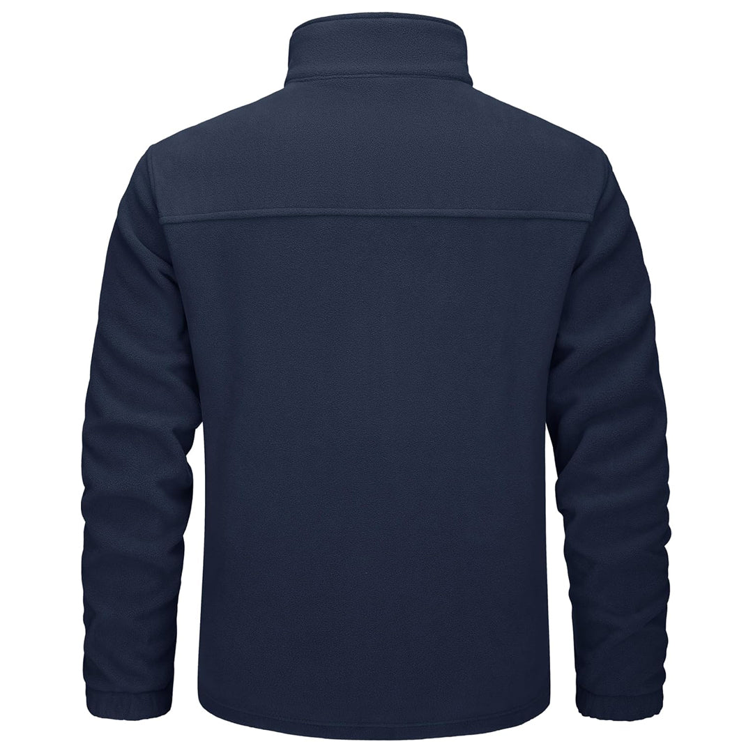 Men's Lightweight Polar Fleece Jacket for Hiking
