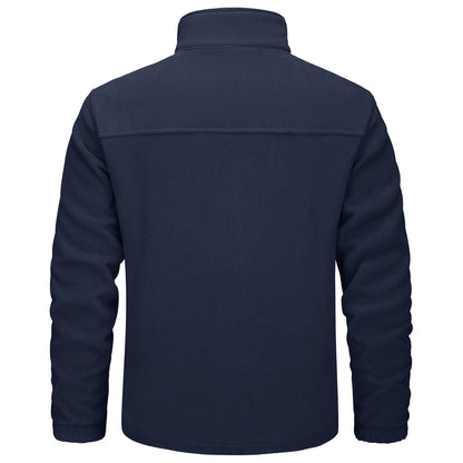 Men's Lightweight Polar Fleece Jacket for Hiking