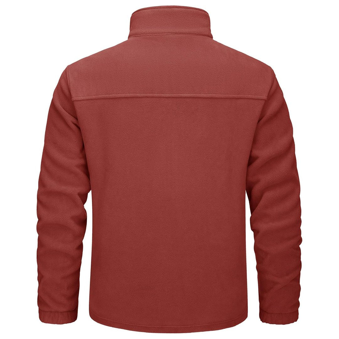 Men's Lightweight Polar Fleece Jacket for Hiking