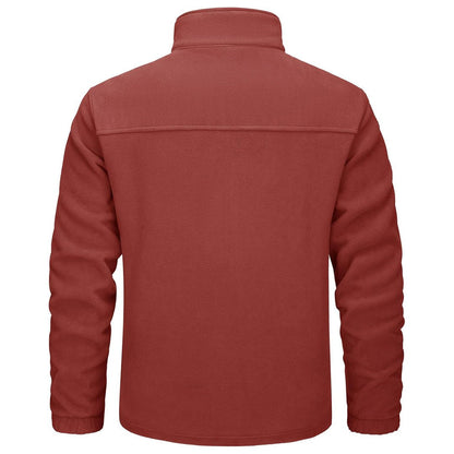 Men's Lightweight Polar Fleece Jacket for Hiking