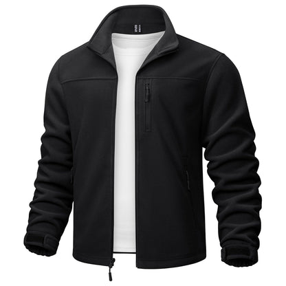Men's Lightweight Polar Fleece Jacket for Hiking