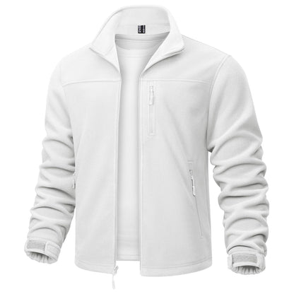Men's Lightweight Polar Fleece Jacket for Hiking