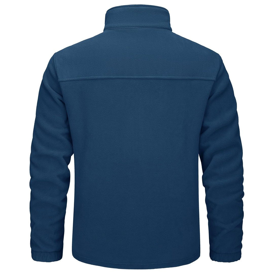 Men's Lightweight Polar Fleece Jacket for Hiking