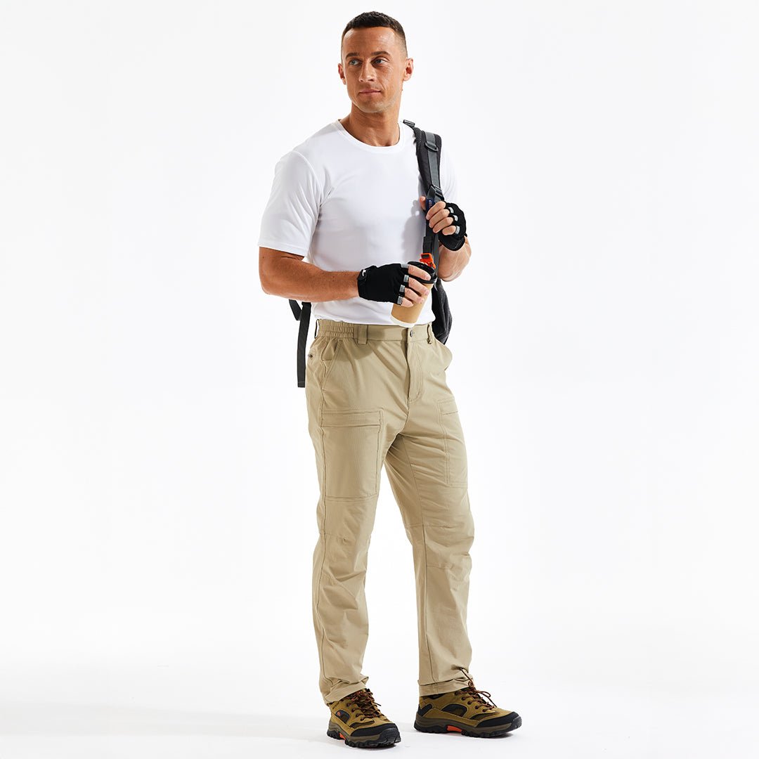 Men's Lightweight Quick Dry Hiking Pants with Pockets