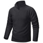 Men's Pullover Workout Fleece 1/4 Zip Uncw Vintage Sweatshirts