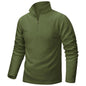 Men's Pullover Workout Fleece 1/4 Zip Uncw Vintage Sweatshirts