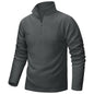 Men's Pullover Workout Fleece 1/4 Zip Uncw Vintage Sweatshirts