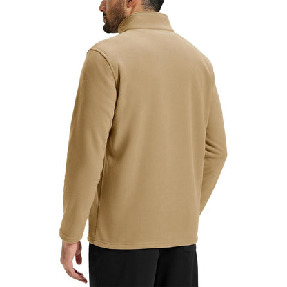 Men's Pullover Workout Fleece 1/4 Zip Uncw Vintage Sweatshirts