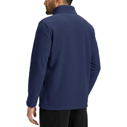 Men's Pullover Workout Fleece 1/4 Zip Uncw Vintage Sweatshirts