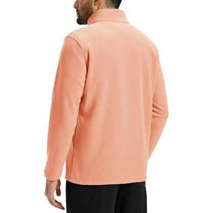Men's Pullover Workout Fleece 1/4 Zip Uncw Vintage Sweatshirts