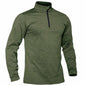 Men’s Quarter Zip Pullover Sweatshirt Long Sleeve Winter Fleece Lined Thermal