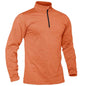 Men’s Quarter Zip Pullover Sweatshirt Long Sleeve Winter Fleece Lined Thermal