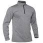 Men’s Quarter Zip Pullover Sweatshirt Long Sleeve Winter Fleece Lined Thermal
