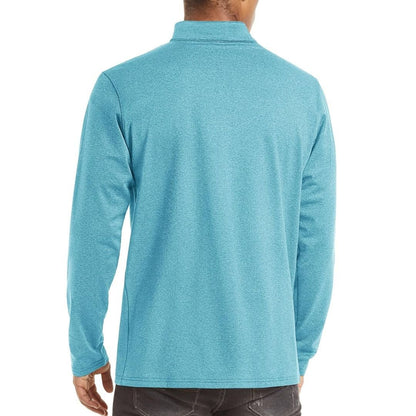 Men’s Quarter Zip Pullover Sweatshirt Long Sleeve Winter Fleece Lined Thermal
