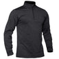 Men’s Quarter Zip Pullover Sweatshirt Long Sleeve Winter Fleece Lined Thermal