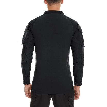 Men's Tactical 1/4 Half Zip Sweatshirt Assault Design Combat Shirt