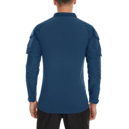Men's Tactical 1/4 Half Zip Sweatshirt Assault Design Combat Shirt