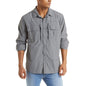 Men's Tactical Sun Protective Button-Down Long Sleeve Shirt